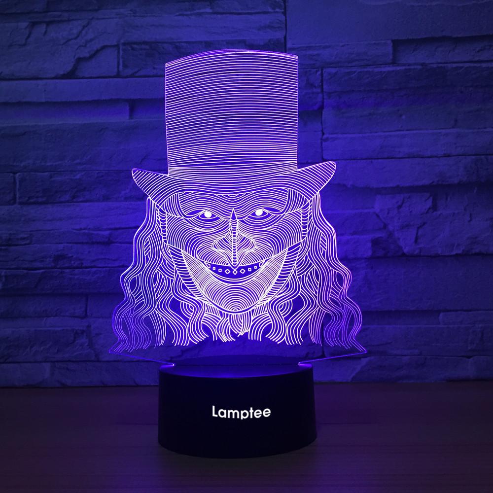 Art Ghost 3D Illusion Lamp Night Light 3DL1012