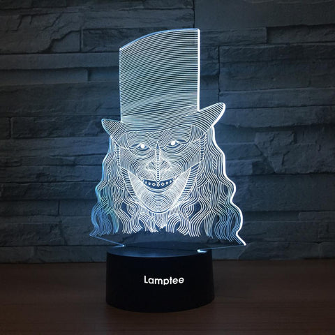Image of Art Ghost 3D Illusion Lamp Night Light 3DL1012