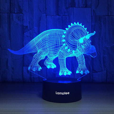 Image of Animal Dinosaur 3D Illusion Lamp Night Light 3DL1021