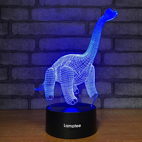 Image of Animal Dinosaur 3D Illusion Lamp Night Light 3DL1031