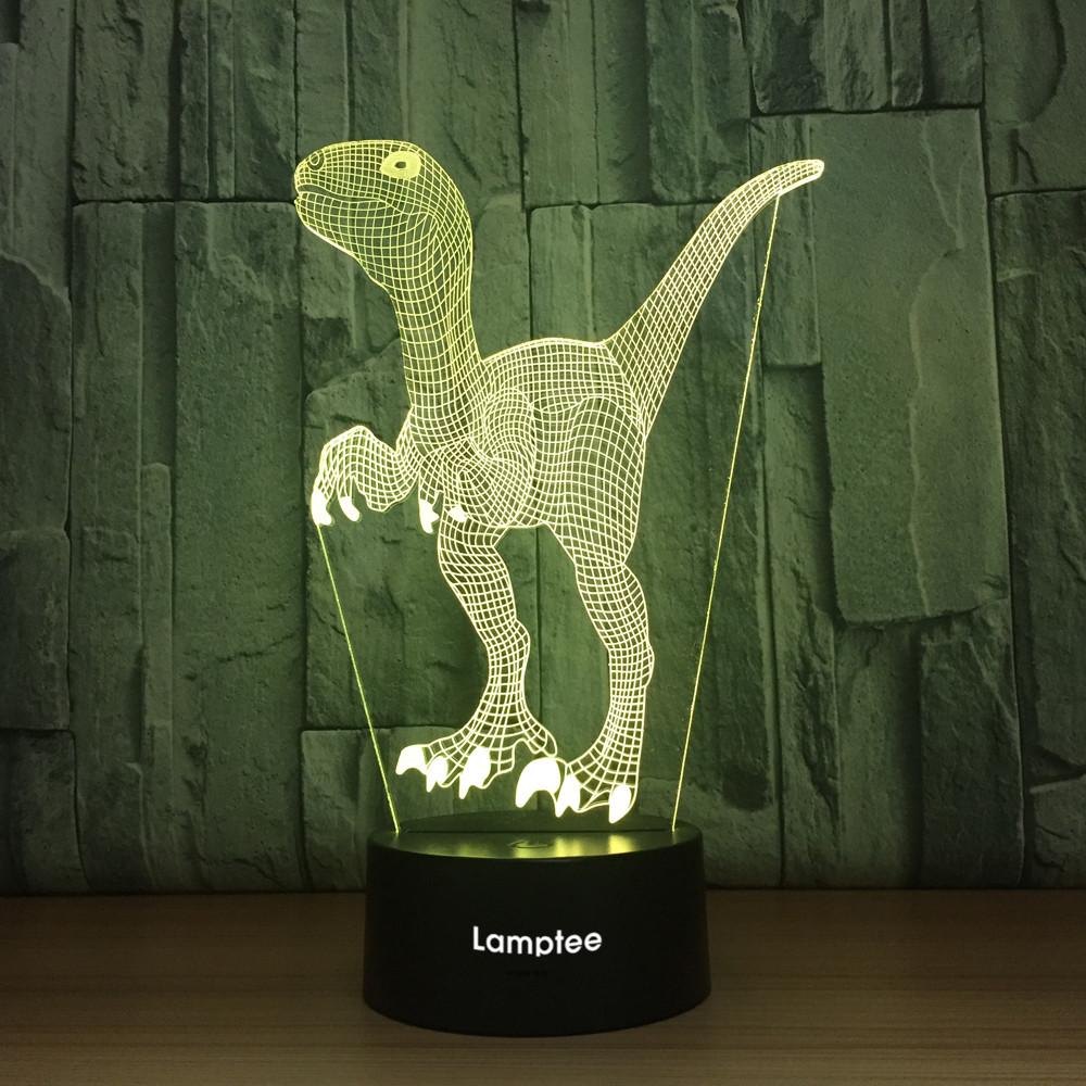Animal Dinosaur 3D Illusion Lamp Night Light 3DL1043
