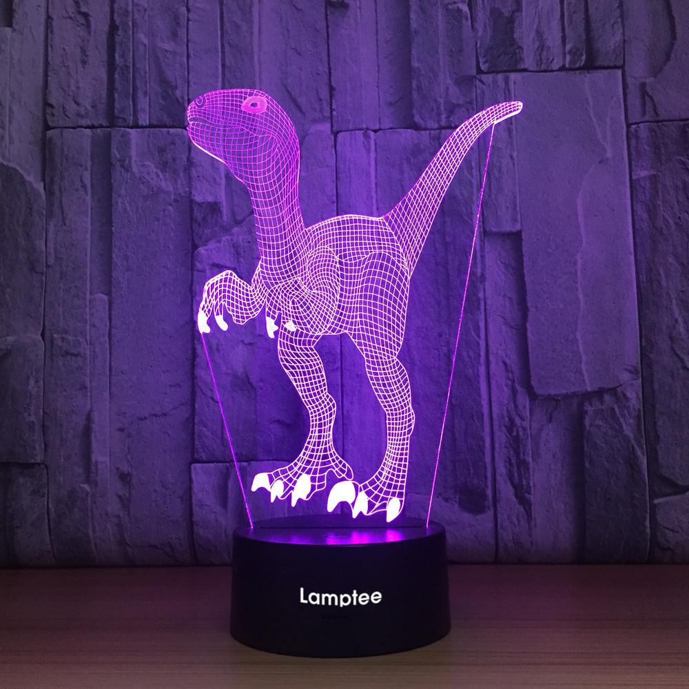 Animal Dinosaur 3D Illusion Lamp Night Light 3DL1043
