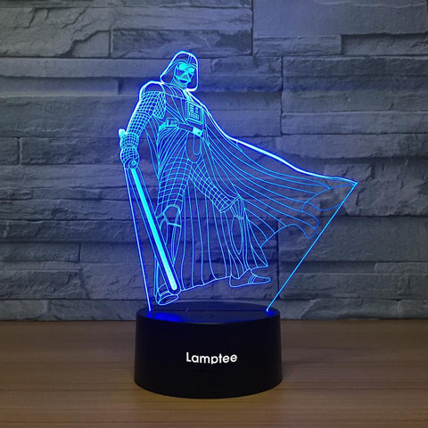 Image of Anime Star War Character 3D Illusion Lamp Night Light 3DL1120