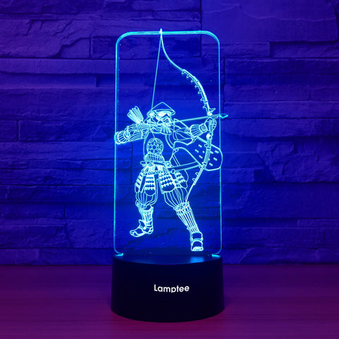 Image of Anime Star War Character 3D Illusion Lamp Night Light 3DL1121