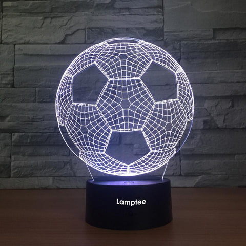 Image of Sport Football 3D Illusion Lamp Night Light 3DL1153