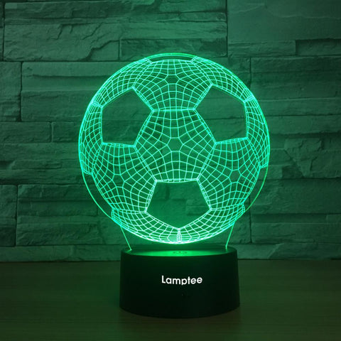 Image of Sport Football 3D Illusion Lamp Night Light 3DL1153
