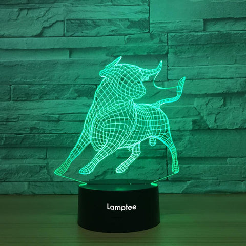 Image of Animal Dog 3D Illusion Lamp Night Light 3DL1163