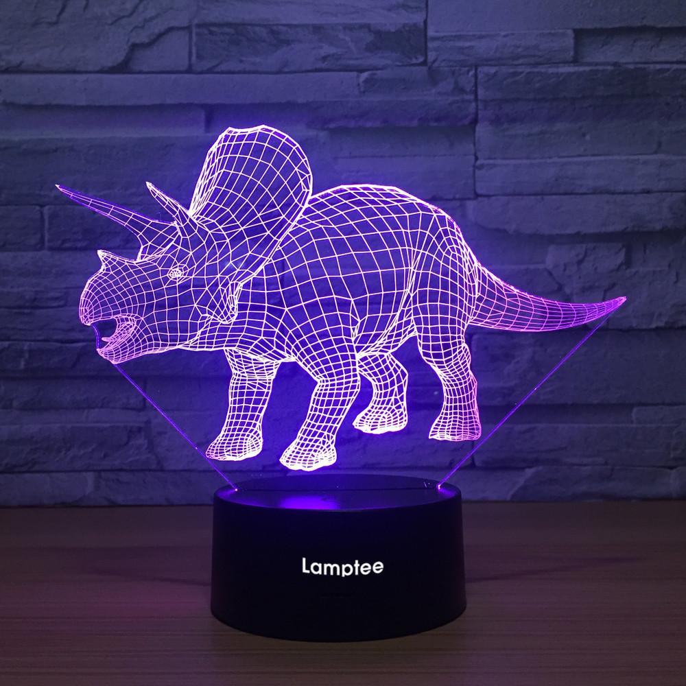 Animal Dinosaur 3D Illusion Lamp Night Light 3DL1233