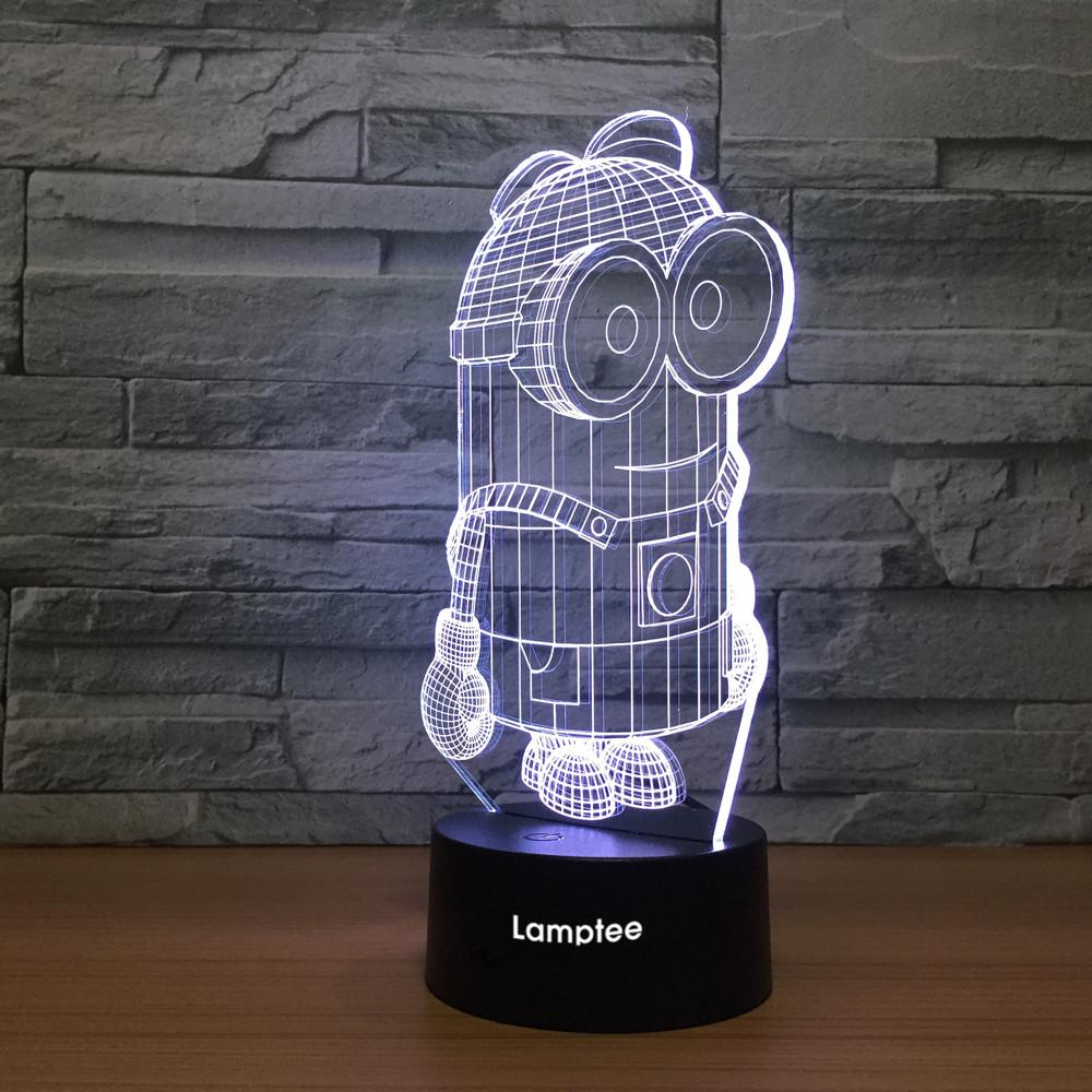 Anime Minions 3D Illusion Lamp Night Light 3DL1248