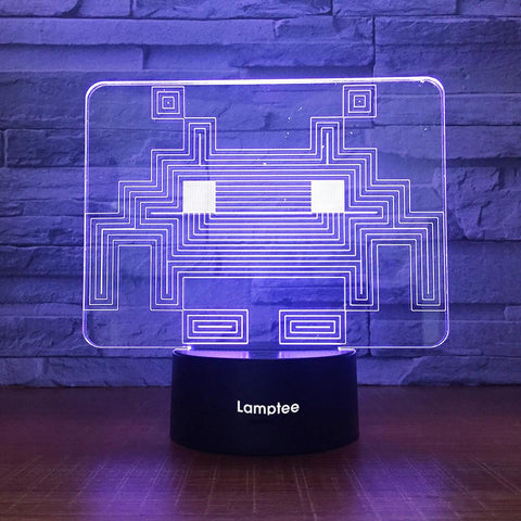 Image of Other Mosaic Robot 3D Illusion Lamp Night Light 3DL1427