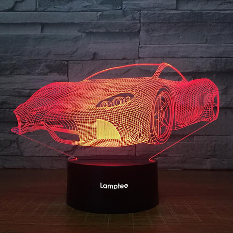 Traffic Car Vivid 3D Illusion Lamp Night Light 3DL1468