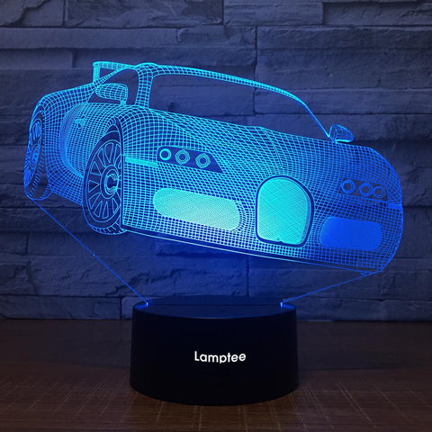 Traffic Car Vivid 3D Illusion Lamp Night Light 3DL1469