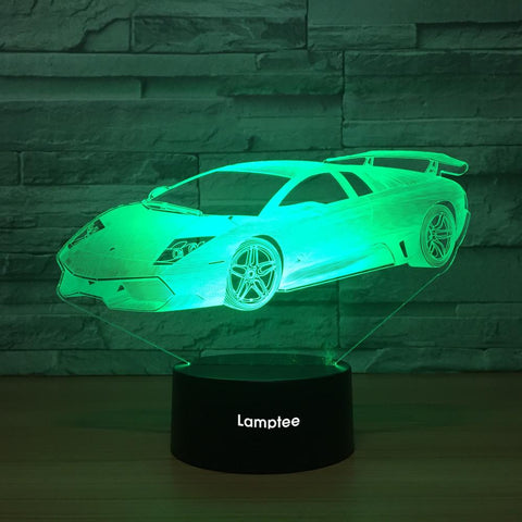 Traffic Car Vivid 3D Illusion Lamp Night Light 3DL1471