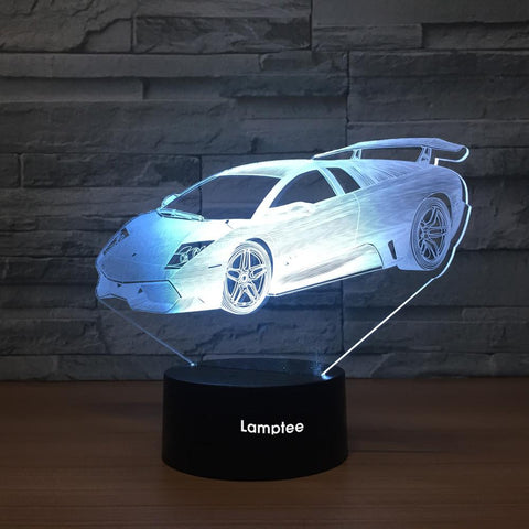 Traffic Car Vivid 3D Illusion Lamp Night Light 3DL1471