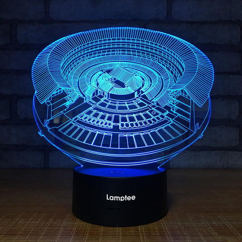 Image of Other Gyroscope 3D Illusion Lamp Night Light 3DL1501