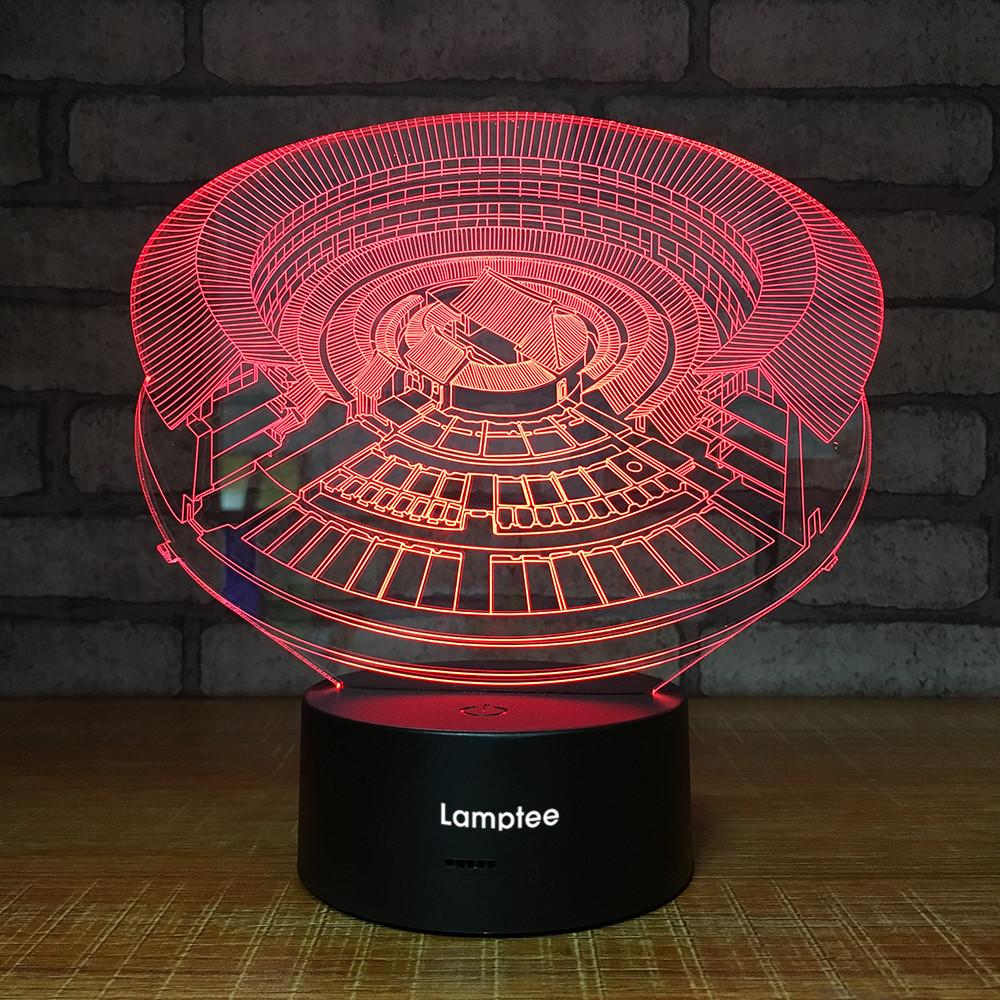 Other Gyroscope 3D Illusion Lamp Night Light 3DL1501