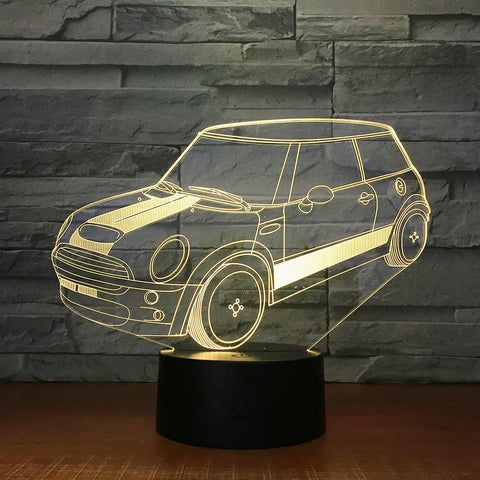 Image of Traffic Car Vivid 3D Illusion Lamp Night Light 3DL1583