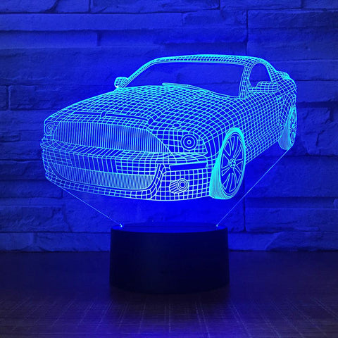 Image of Traffic Car Vivid 3D Illusion Lamp Night Light 3DL1588