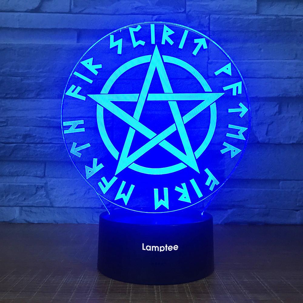 Art Star 3D Illusion Lamp Night Light 3DL1764