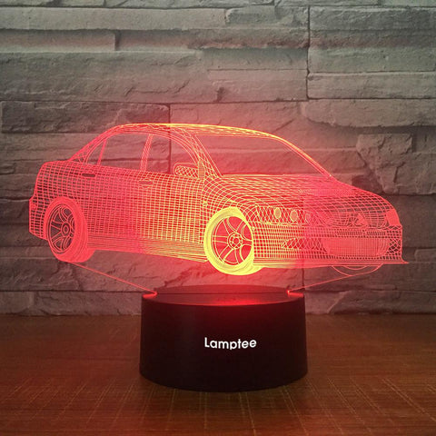 Image of Traffic Car Decor 3D Illusion Lamp Night Light 3DL1806