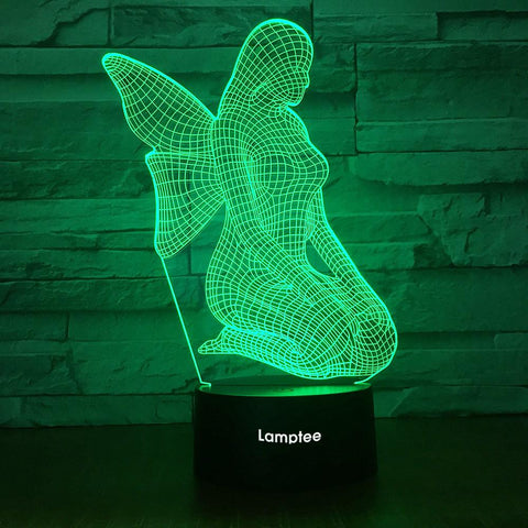 Image of Other Fairy Stereo 3D Illusion Lamp Night Light 3DL1824