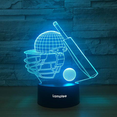 Sport Baseball 3D Illusion Lamp Night Light 3DL1184