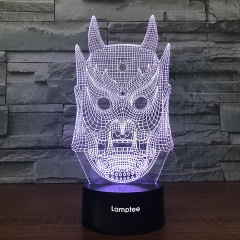 Image of Art Monster 3D Illusion Lamp Night Light 3DL2080
