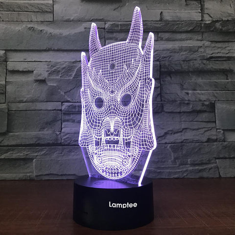 Image of Art Monster 3D Illusion Lamp Night Light 3DL2080