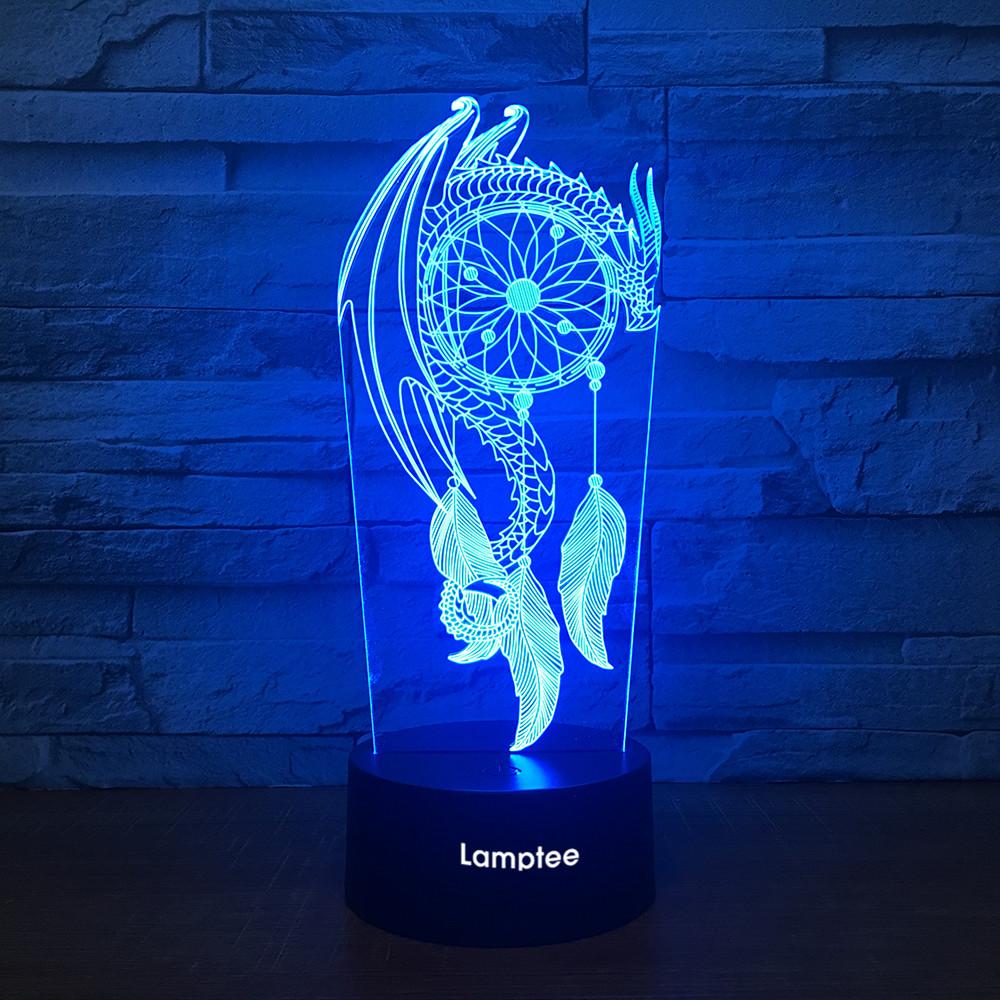 Art Decor 3D Illusion Lamp Night Light 3DL2082