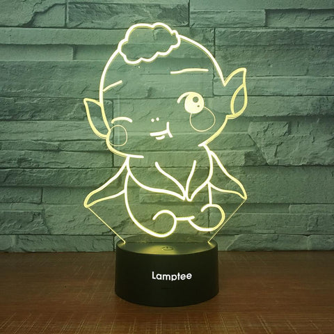 Image of Anime Huba 3D Illusion Lamp Night Light 3DL2083