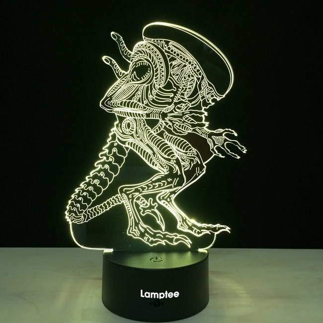 Alien 3D Illusion Lamp Night Light 3DL2601