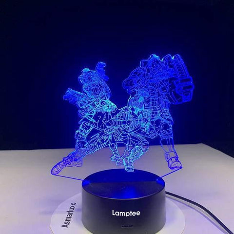 Image of Apex Character V2 3D Illusion Lamp Night Light 3DL2606