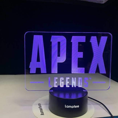 Image of Apex Legends Logo 3D Illusion Lamp Night Light 3DL2609