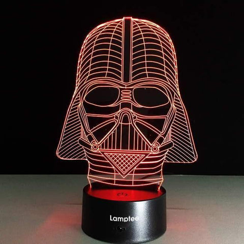 Darth Vader 3D Illusion Lamp Night Light 3DL2618