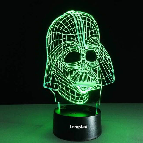 Image of Darth Vader V2 3D Illusion Lamp Night Light 3DL2619