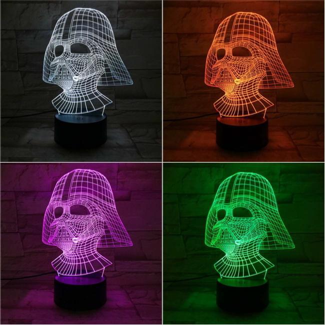 Darth Vader V3 3D Illusion Lamp Night Light 3DL2620