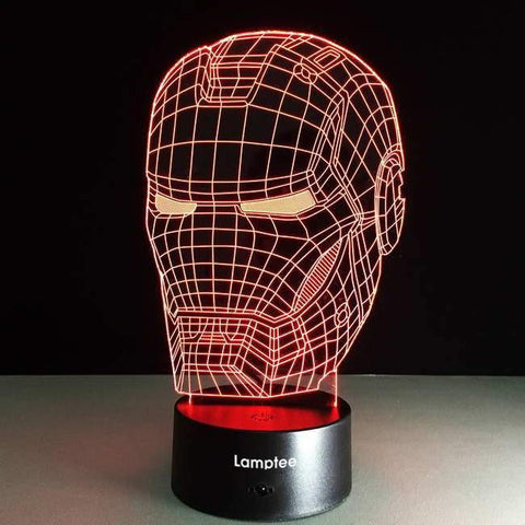 Image of Ironman 3D Illusion Lamp Night Light 3DL2651