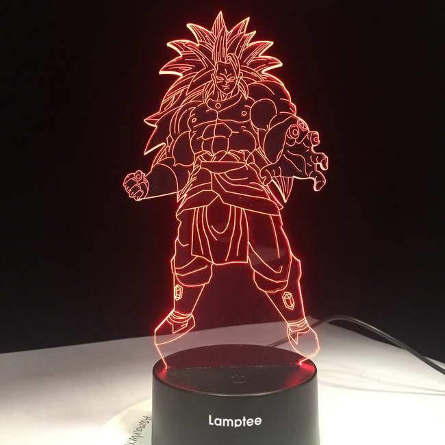 Manga Character 3D Illusion Lamp Night Light 3DL2661