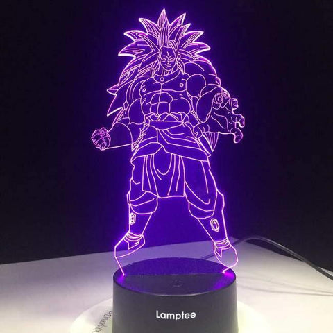 Image of Manga Character 3D Illusion Lamp Night Light 3DL2661