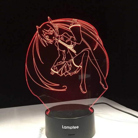 Image of Manga Character V4 3D Illusion Lamp Night Light 3DL2664