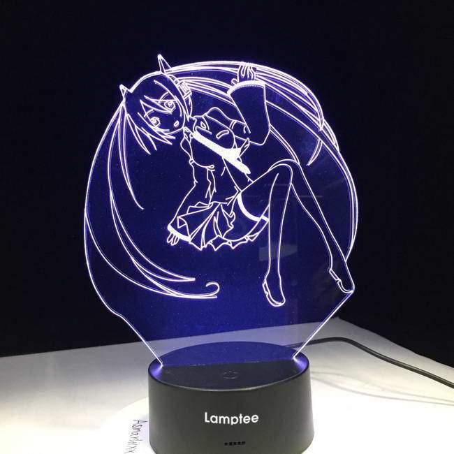 Manga Character V4 3D Illusion Lamp Night Light 3DL2664