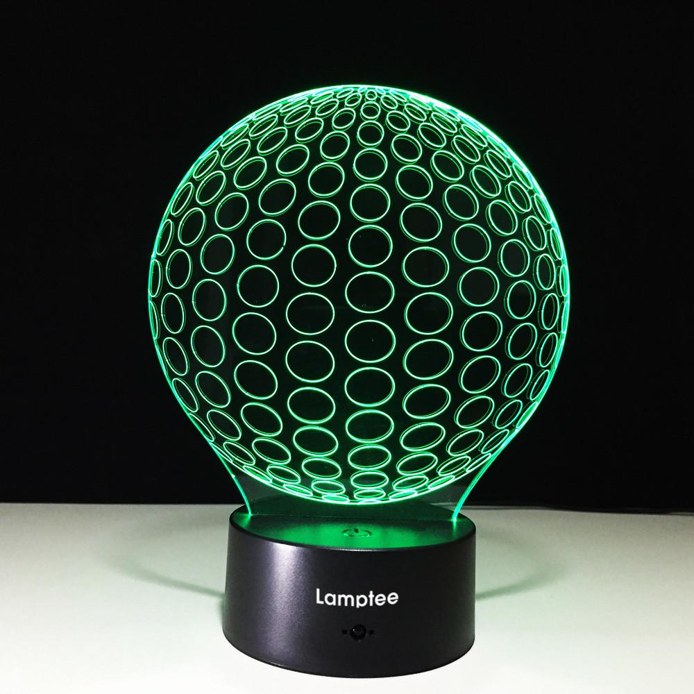 Other Unique Ball  3D Illusion Lamp Night Light 3DL470