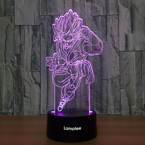 Image of Anime Dragon Ball Visual 3D Illusion Lamp Night Light 3DL610