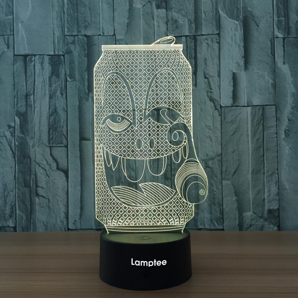 Other Bottle Visual 3D Illusion Lamp Night Light 3DL626