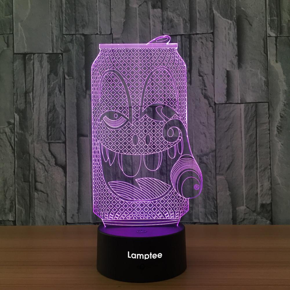 Other Bottle Visual 3D Illusion Lamp Night Light 3DL626