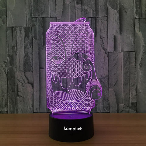 Image of Other Bottle Visual 3D Illusion Lamp Night Light 3DL626