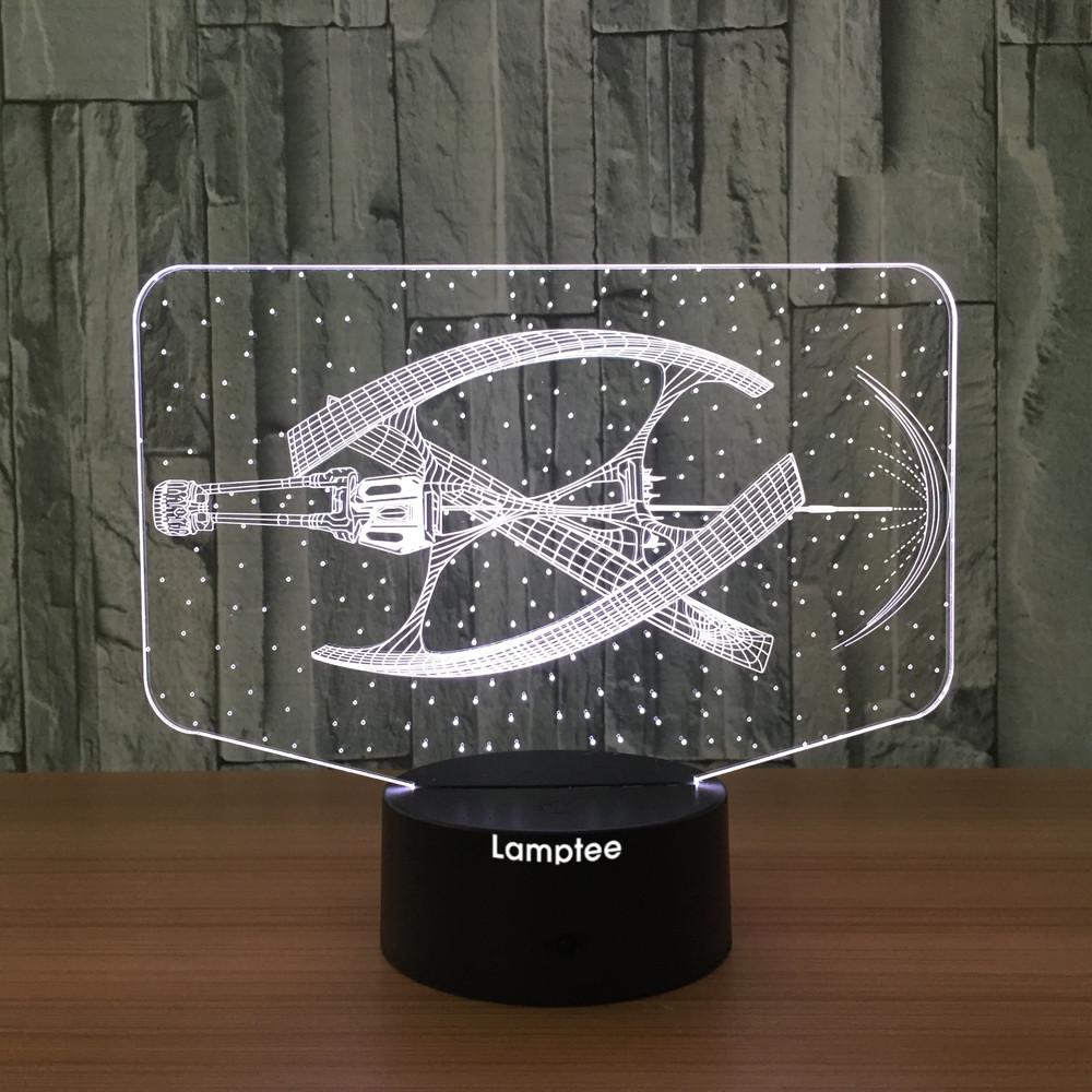 Anime Lost In Space Shape 3D Illusion Lamp Night Light 3DL644