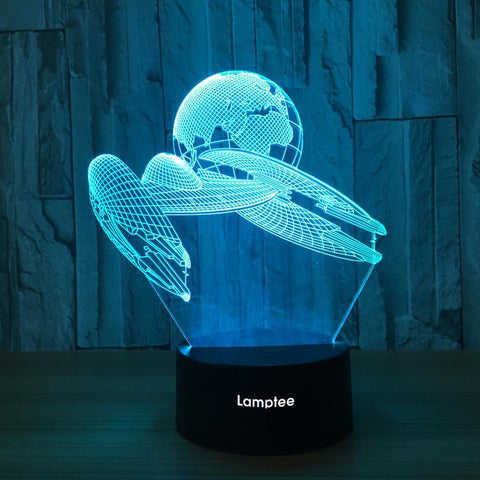 Image of Anime Lost In Space 3D Illusion Lamp Night Light 3DL687