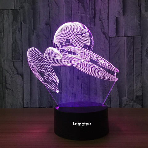 Image of Anime Lost In Space 3D Illusion Lamp Night Light 3DL687