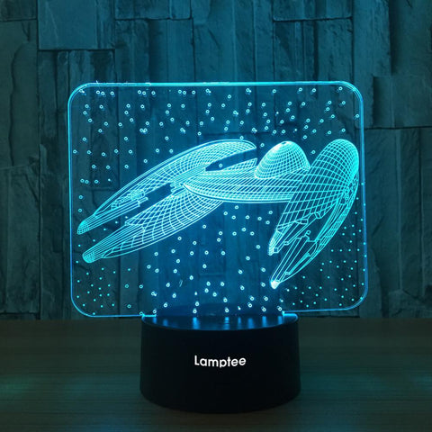 Image of Anime Lost In Space 3D Illusion Lamp Night Light 3DL688